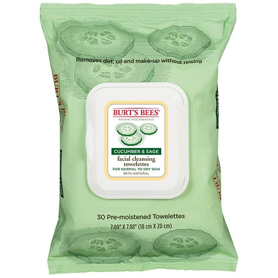 Facial Cleansing Towelettes – Cucumber & Sage