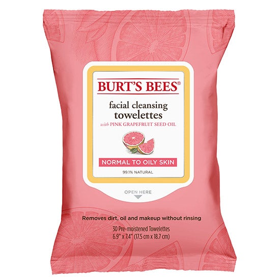 Facial Cleansing Towelettes – Pink Grapefruit